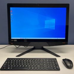 Touchscreen All In One PC Intel Duo Core 8 GB RAM 1000 GB HD Webcam DVDRW Wi-Fi & Bluetooth Wireless Windows 11 64 Bit OS 