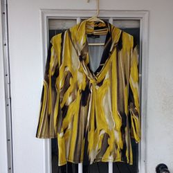 Grace Elements Women's Blouse Sz XL