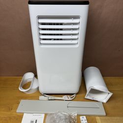 8,000 BTU Portable Air Conditioner, dehumidifier, and fan, cools up to 350 sq. ft 