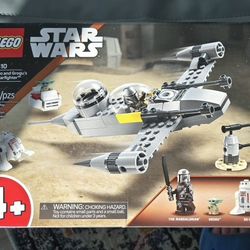 Lego Star Wars Mando and Grogu's N-1 Starfighter Set 75410