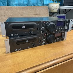 Gemini CDX-1250 Professional Rackmount CD Players — Pair