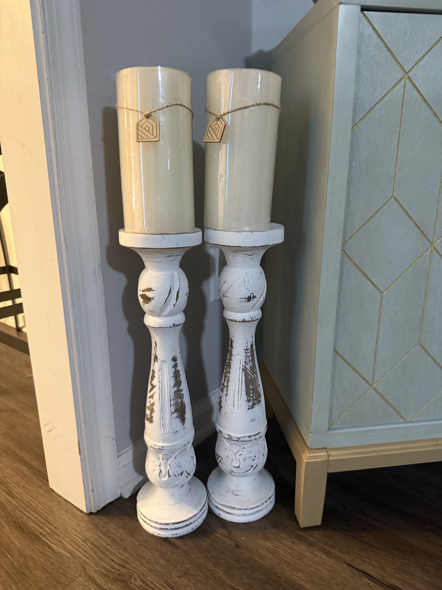 Two Candle Holders