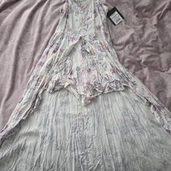 Art Class Girl Hi Low Romper