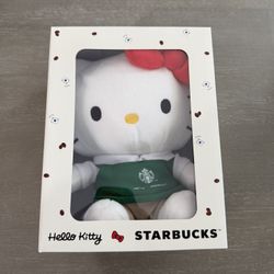 Hello Kitty x Starbucks Plushy 