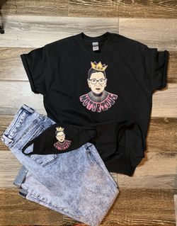 Rbg t shirt and mask
