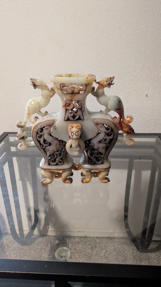 Oriental Jade Statue