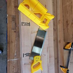 Mitre Box And Saw