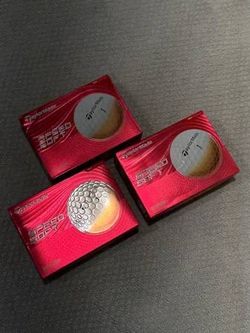 TAYLORMADE SPEEDSOFT GOLF BALLS White 3 Dozen 36 Balls NEW IN BOX