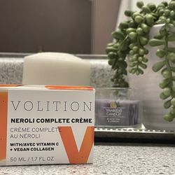 Volition Beauty Neroli Complete Creme - Facial Moisturizer Helps Reduce Look of Fine Lines with Soothing Orange Blossom & Balancing Amino Acids - For 