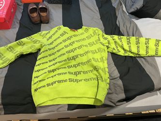 Supreme Radial Crew Neck Sweatshirt Small