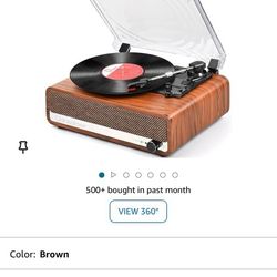 Bluetooth Record Player