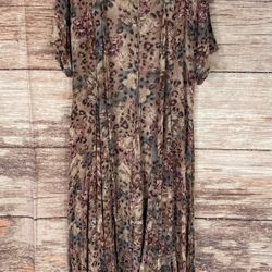 Boho Style Long Cardigan Size L