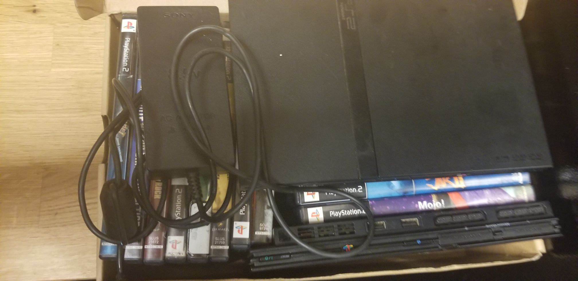2x ps2 slim with games