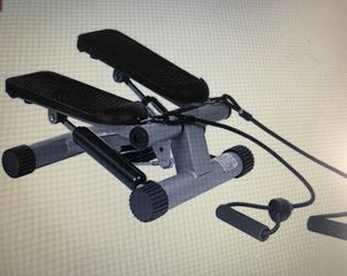 Mini Stepper With Resistance Band For Exercise