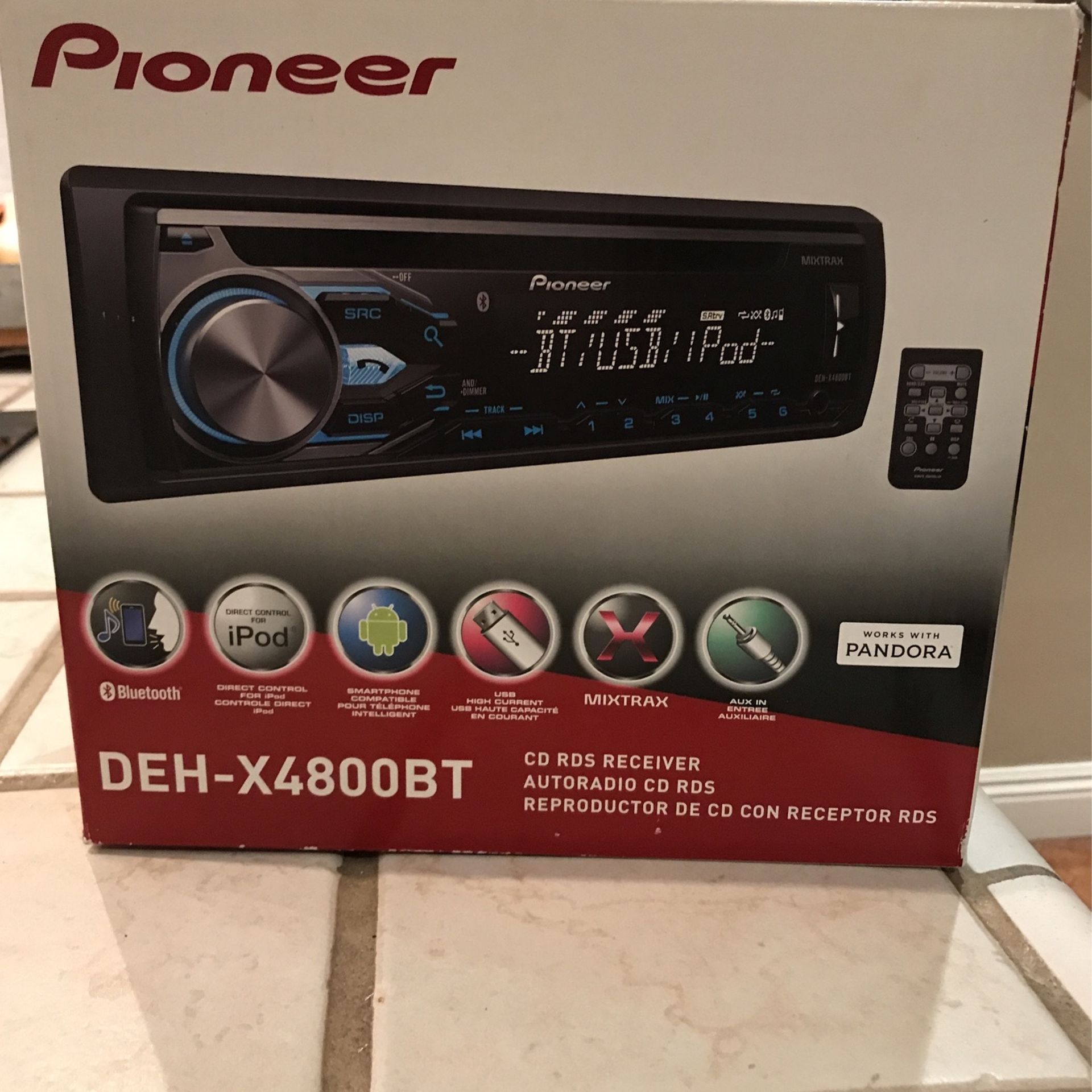 Pioneer Cd Receiver / Blue Tooth