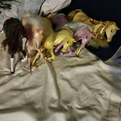 Four Barbie Horses One Unicorn for Sale in Norfolk VA OfferUp