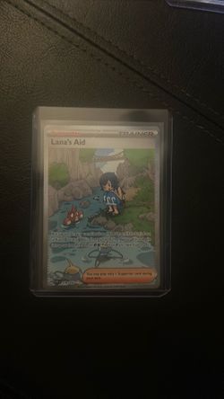 Lana’s aid Pokemon card cards