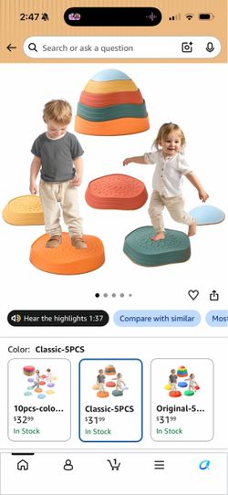 Kids Balance Stepping Stones Set