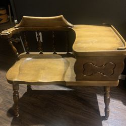 Antique Telephone Table