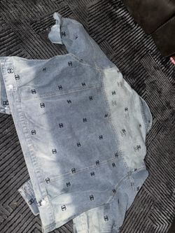 One size women denim jacket