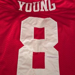 1989 Steve young throwbacks authentic mitchell and ness jersey