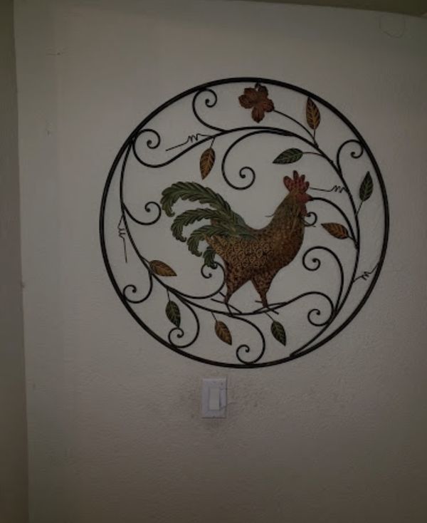 Wall Decor Metal Rooster For In Boca Raton Fl Offerup