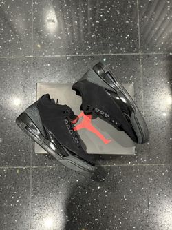 Jordan 3 black Cat Sizes 8.5-13