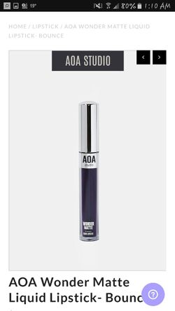 AOA matte lipgloss