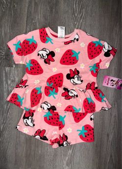 Disney Minnie Mouse set sizes 3t and 4t