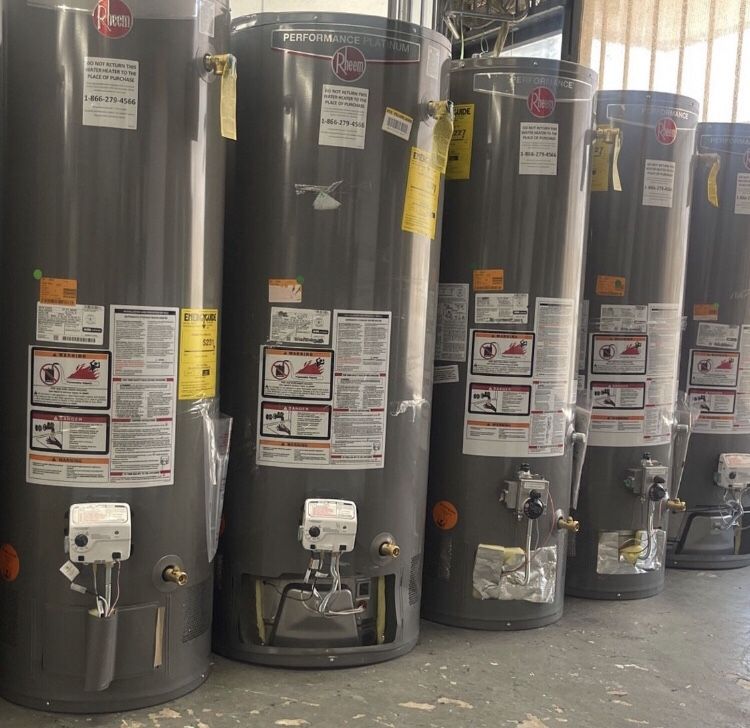 New Water Heater Rheem Gas Boiler 50 Gal for Sale in West Hollywood, CA