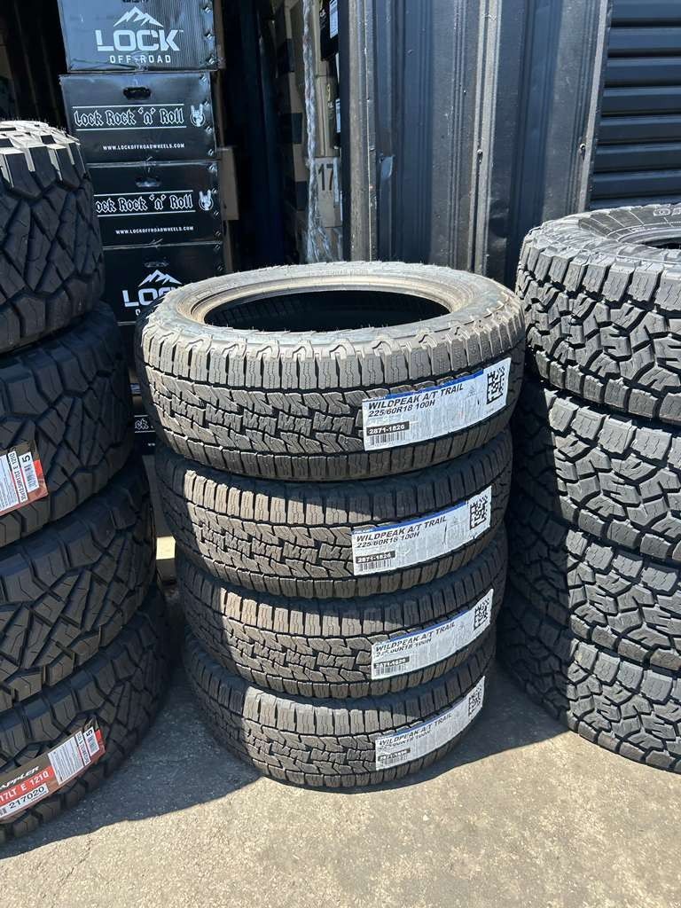 225/60/18 FALKEN AT TRAIL 4 NEW TIRES