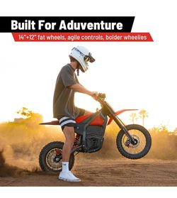 YOZMA IN 10  Off-Road Electric Mini Dirt Bike for Teens & Adults