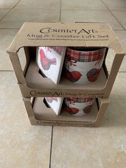 MugCoaster Gift Set