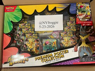 Pokemon TCG ME2.5 ASC Ascended Heroes Poster Collection