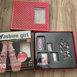 Toy Mingle DIY Jewelry Kit For Girls Create Trendy Bracelets & Chokers