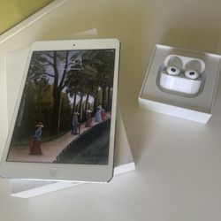 iPad Mini (Retina) + AirPods 3rd Gen.  - $105 OBO