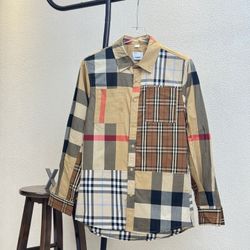 BURBERRY plaid shirt