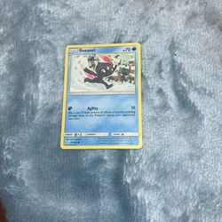 Sneasel Pokemon Card