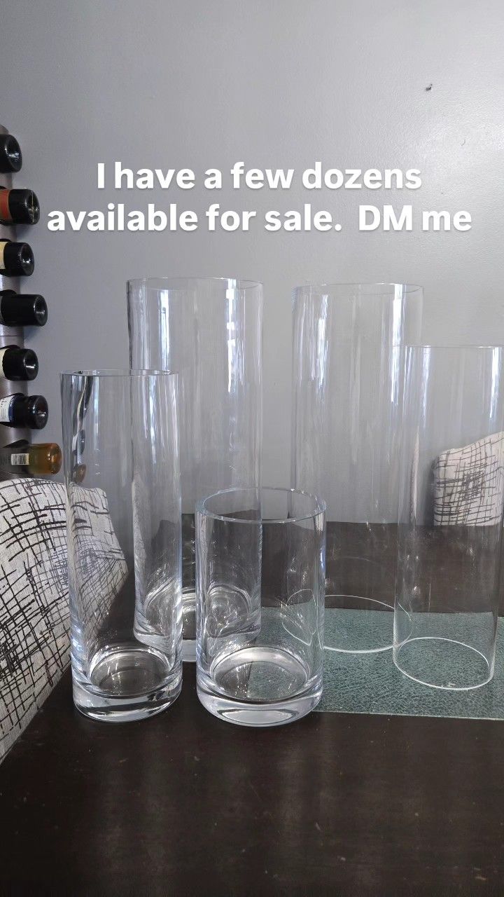 Tall Cylinder Glass