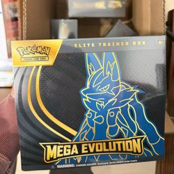 Pokemon Mega Evolutions Lucario Etb 