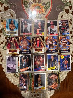 WWE Topps Trading Cards Lot of 18