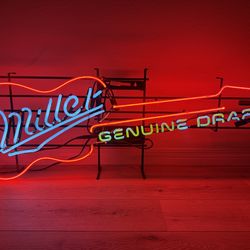 Vintage Miller Neon Sign