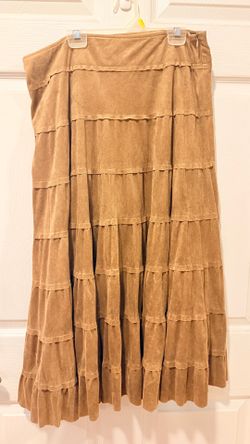 Women’s faux suede Skirt Size 10