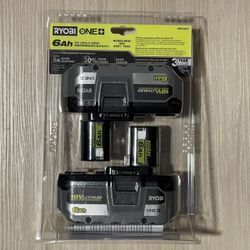 Ryobi 6ah HP Batteries