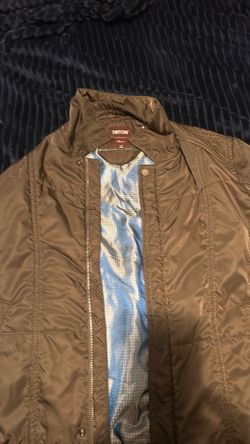 Tintori classic men’s brown Quilted jacket size M