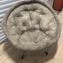 Large Folding Moon Chair