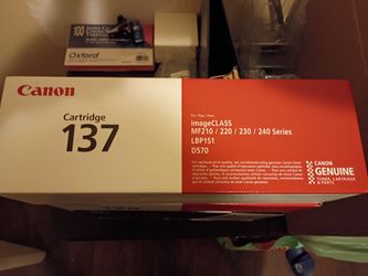 Canon 137 Black Toner Cartridge