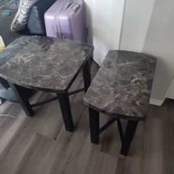 Marble End Tables