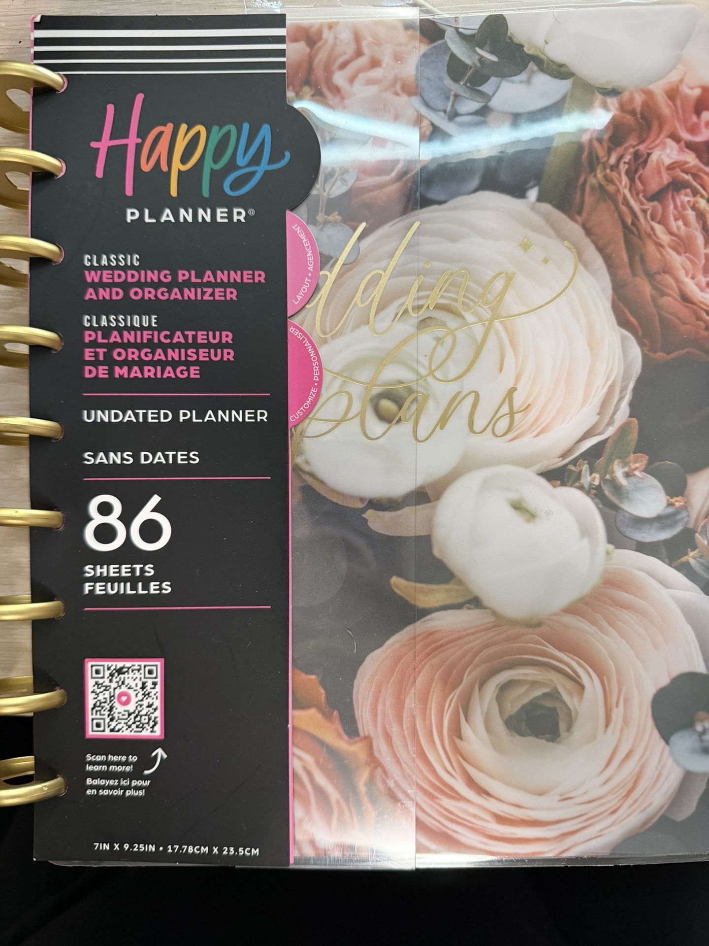 Happy Planner Brand New - Wedding Plans 