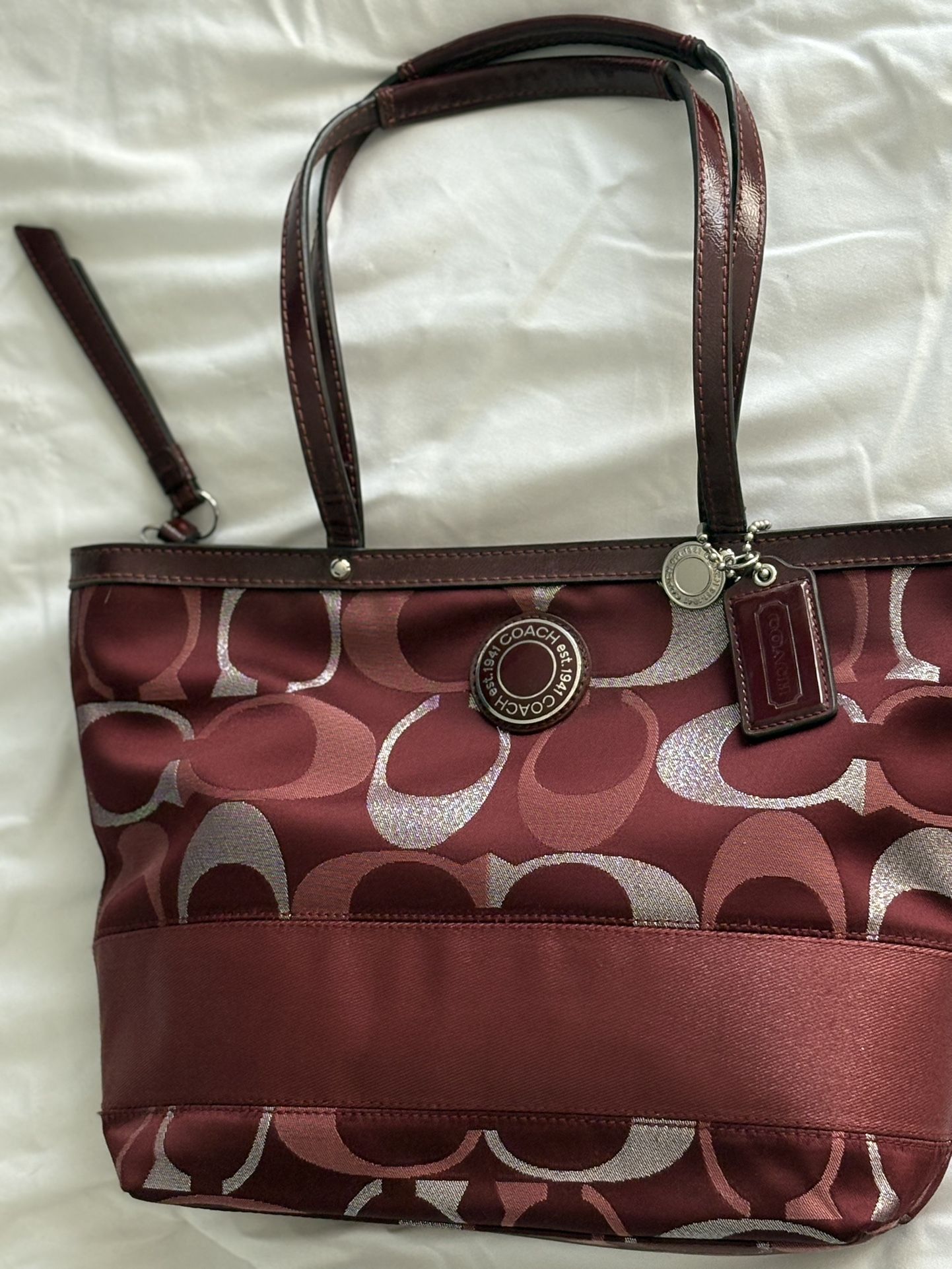 Coach Signature Ava Tote Shoulder Bag - Never Used